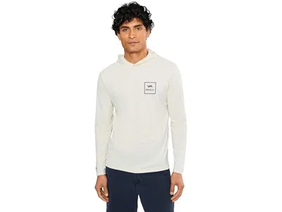 Rvca Surf Shirt Hoodie Men's T Shirt Silver Bleach: Xl In White