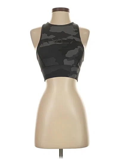 Pre-owned Rvca Tank Top Black Strapless Neckline Tops