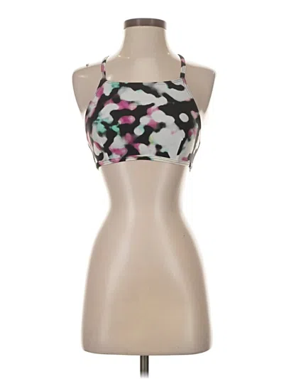 Pre-owned Rvca Tank Top Tan Halter Neckline Tops