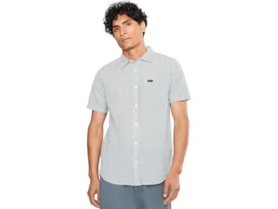 Rvca Thatll Do Seersucker Men's Clothing Vintage Navy: Md In Blue