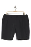 Rvca Triangle Hybrid Chino Shorts In Black