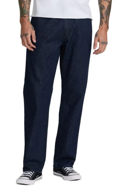 Rvca True Fit Straight Leg Jeans In Purple