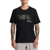 Rvca Va Blur Performance Graphic T-shirt In Multi
