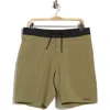 Rvca Va Solid Swim Trunks In Gray