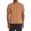 Rvca Va Sport Balance Performance T-shirt In Earth Clay