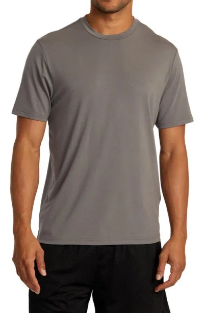 Rvca Va Sport Balance Performance T-shirt In Graphite