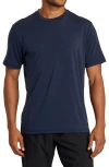 Rvca Va Sport Balance Performance T-shirt In Indigo