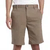 Rvca Weekend Stretch 20" Chino Short In Dark Khaki In Multi