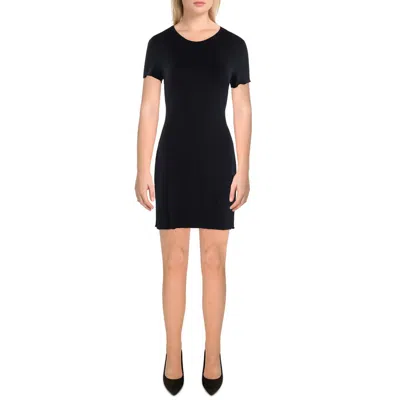 Rvca Womens Stretch Modal Bodycon Dress In Black