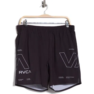 Rvca Yogger 2-in-1 Shorts In  Black