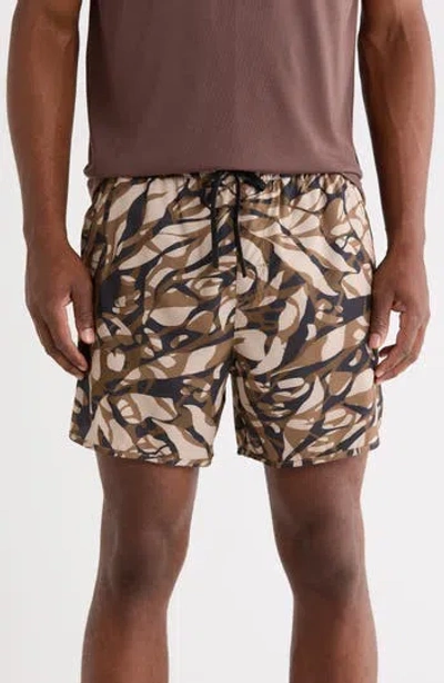 Rvca Yogger Lite 1.5 Shorts In Camoflauge