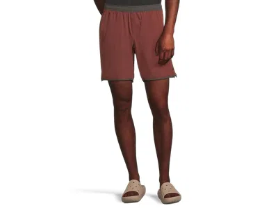 Rvca Yogger Stretch Contrast 17 In Brown