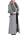 Rvhswds Long Coat In Grey