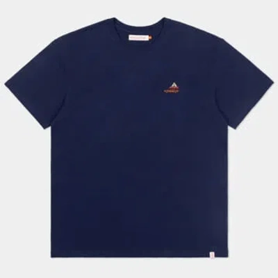 Rvlt Revolution | 1296 Pac T-shirt | Navy Melange In Blue