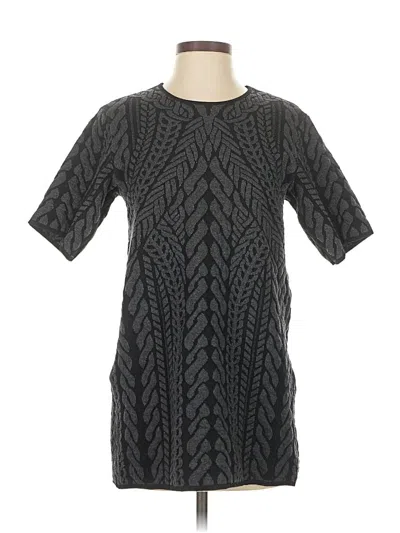 Pre-owned Rvn Casual Dress In Gray