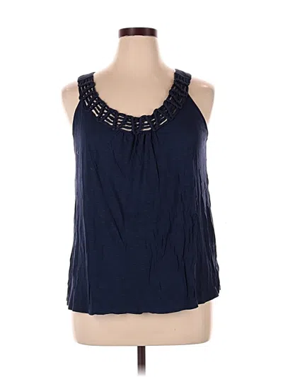 Pre-owned Rxb Sleeveless Blouse In Blue