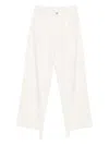 Rxquette Crochet-pocket Jeans In White