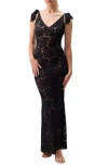Rya Collection Amour Lace Nightgown In Multi