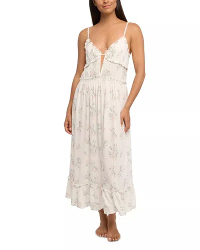 Rya Collection Andorra Chemise In Wild Flower 802 In White