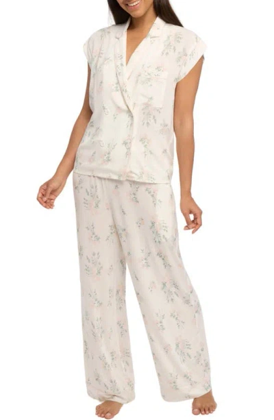 Rya Collection Andorra Floral Pajamas In Wildflower