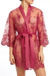 Rya Collection Darling Lace Wrap In Lipstick