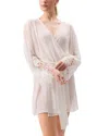 Rya Collection Delight Lace Cover-up Robe In White