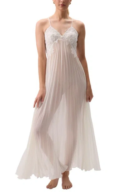 Rya Collection Delight Embroidered Bodice Nightgown In Multi
