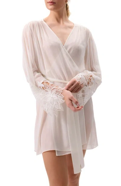 RYA COLLECTION RYA COLLECTION DELIGHT LACE COVER-UP ROBE