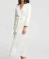 Rya Collection Diana Robe In Ivory In Multi