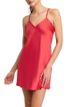 Rya Collection Fresh Satin Chemise In White