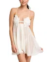 Rya Collection Kiki Sheer Chemise & Thong Set