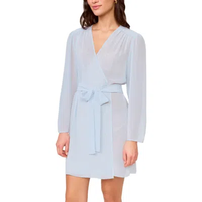 Rya Collection Lovely Sheer Chiffon Wrap In Blue