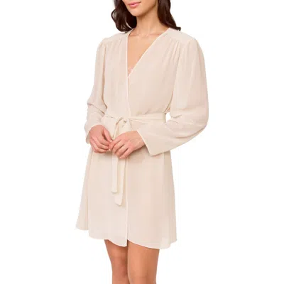 Rya Collection Lovely Sheer Chiffon Wrap In Neutral