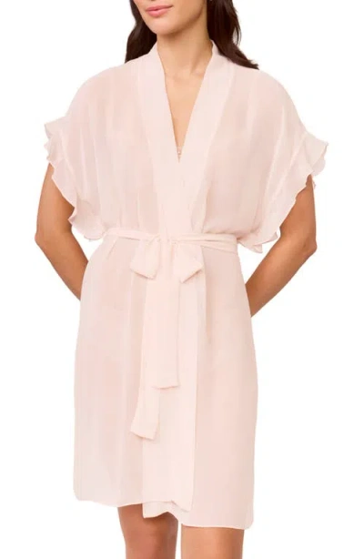 Rya Collection Paradise Chiffon Robe In Pink