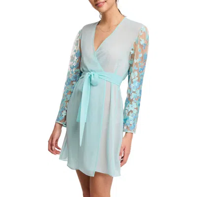 Rya Collection Vija Sheer Robe & Thong Set In Engagement