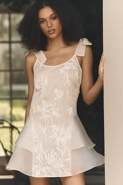 Rya Collection Voltaire Chemise In White