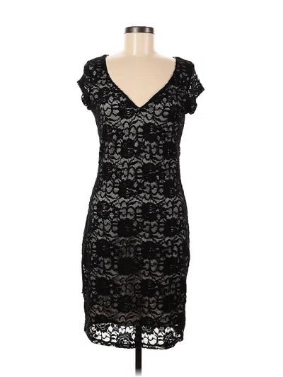 Pre-owned Ryan Michelle Cocktail Dress In Black