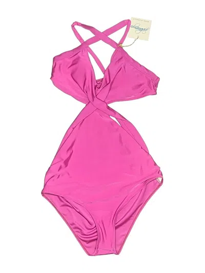 Pre-owned Ryan Michelle One Piece Swimsuit In Pink