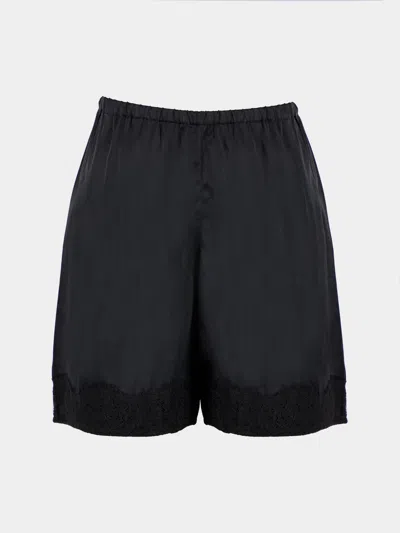 Ryan Roche Silk Mini Shorts Size: S