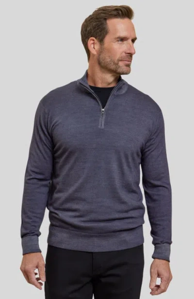 Rye 51 The Archer Long  Sleeve Sweater In Gray