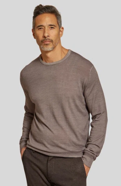 Rye 51 The Banks Long  Sleeve Sweater In Brown