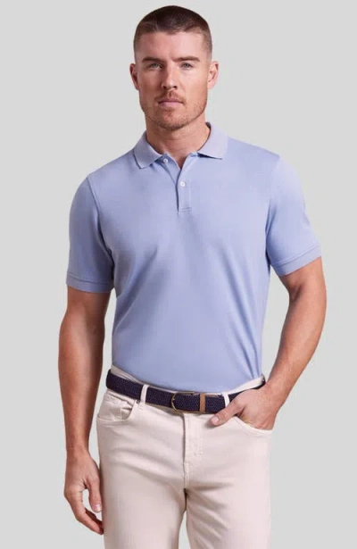Rye 51 The Holden Short Sleeve Polo In Blue