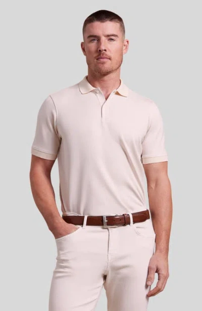 Rye 51 The Holden Short Sleeve Polo In Sand