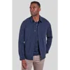 Rye 51 The Noah Chore Coat In Blue