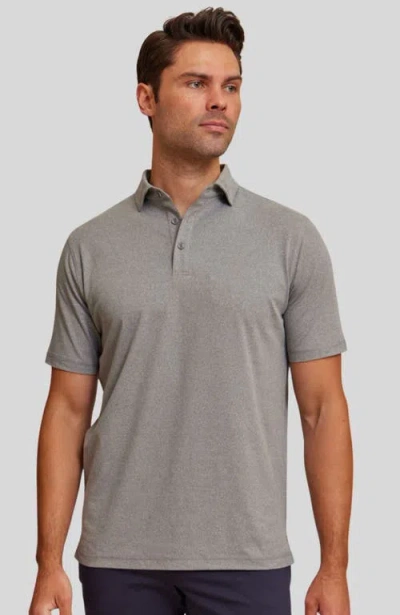 Rye 51 The Voyager Short Sleeve Polo In Gray