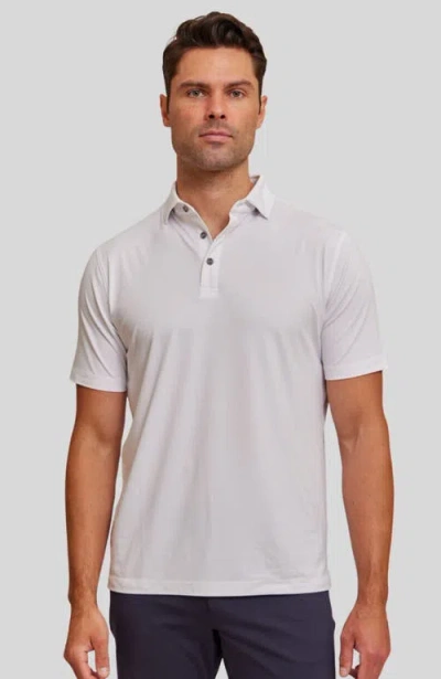 Rye 51 The Voyager Short Sleeve Polo In White