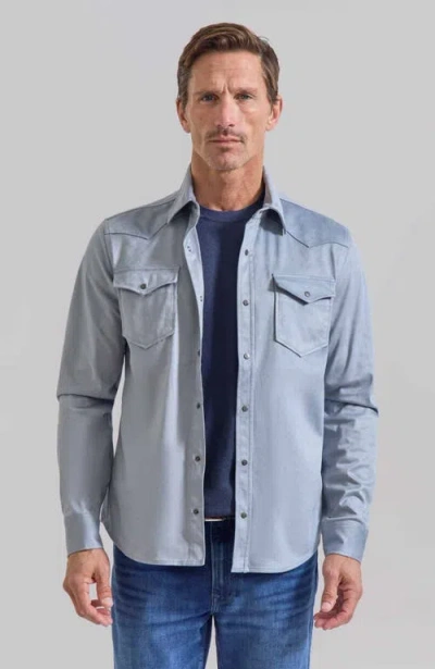 Rye 51 The Wyatt Lite Shirt Jacket In Blue