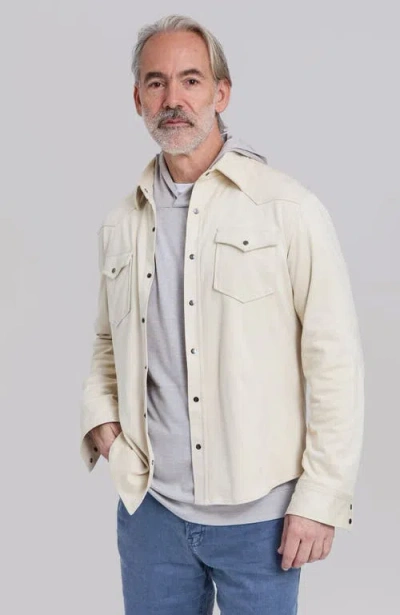 Rye 51 The Wyatt Lite Shirt Jacket In White
