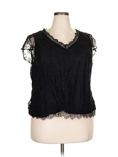 Pre-owned Ryegrass Sleeveless Blouse In Black
