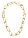 Ryenn's Eyes X Quentin Jones 14k Gold Plated Brass Chain-link Necklace